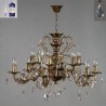 Люстра Ambiente Alicante 8888/6+6 PB New leaf